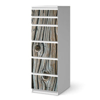 Klebefolie Hochbejahrt - IKEA Malm Kommode 6 Schubladen (schmal) - weiss