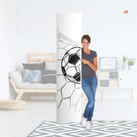 Klebefolie Eingenetzt - IKEA Pax Schrank 236 cm Höhe - 1 Tür - Folie