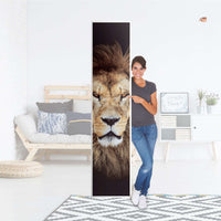 Klebefolie Wild Eyes - IKEA Pax Schrank 236 cm Höhe - 1 Tür - Folie