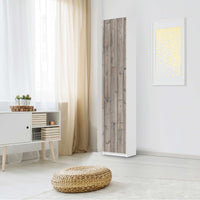 Klebefolie Dark washed - IKEA Pax Schrank 236 cm Höhe - 1 Tür - Schlafzimmer