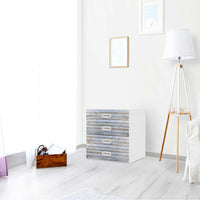 Klebefolie Greyhound - IKEA Stuva / Fritids Kommode - 4 Schubladen - Kinderzimmer