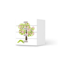 Klebefolie Blooming Tree - IKEA Stuva / Fritids Kommode - 4 Schubladen - weiss