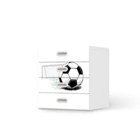 Klebefolie Freistoss - IKEA Stuva / Fritids Kommode - 4 Schubladen - weiss