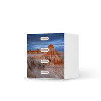 Klebefolie Outback Australia - IKEA Stuva / Fritids Kommode - 4 Schubladen - weiss