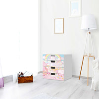 Klebefolie Candyland - IKEA Stuva Kommode - 4 Schubladen - Kinderzimmer