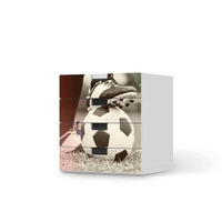 Klebefolie Kick it - IKEA Stuva Kommode - 4 Schubladen - weiss
