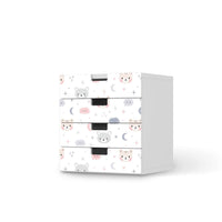 Klebefolie Sweet Dreams - IKEA Stuva Kommode - 4 Schubladen - weiss