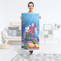 Kühlschrank Folie Bubbles - Küche - Kühlschrankgröße 60x120 cm