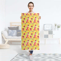 Kühlschrank Folie Citrus - Küche - Kühlschrankgröße 60x120 cm