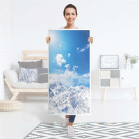 Kühlschrank Folie Everest - Küche - Kühlschrankgröße 60x120 cm