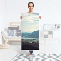 Kühlschrank Folie Fog Village - Küche - Kühlschrankgröße 60x120 cm