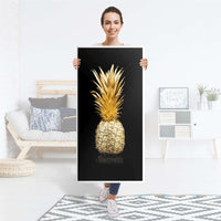 Kühlschrank Folie Goldenes Früchtchen - Küche - Kühlschrankgröße 60x120 cm