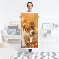 Kühlschrank Folie Jack the Puppy - Küche - Kühlschrankgröße 60x120 cm