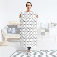 Kühlschrank Folie Mediana - Küche - Kühlschrankgröße 60x120 cm