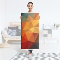 Kühlschrank Folie Polygon - Küche - Kühlschrankgröße 60x120 cm