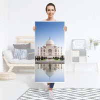 Kühlschrank Folie Taj Mahal - Küche - Kühlschrankgröße 60x120 cm