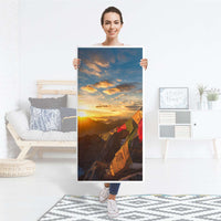 Kühlschrank Folie Tibet - Küche - Kühlschrankgröße 60x120 cm