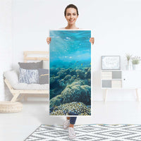 Kühlschrank Folie Underwater World - Küche - Kühlschrankgröße 60x120 cm
