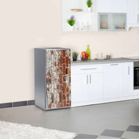 Kühlschrank Folie Backstein Kühlschrank 60x120 cm