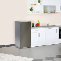 Kühlschrank Folie Braungrau Dark Kühlschrank 60x120 cm
