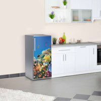 Kühlschrank Folie Coral Reef Kühlschrank 60x120 cm