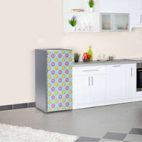 Kühlschrank Folie Donutparty Kühlschrank 60x120 cm
