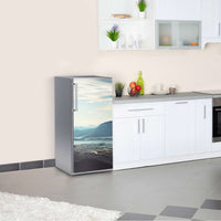 Kühlschrank Folie Fog Village Kühlschrank 60x120 cm
