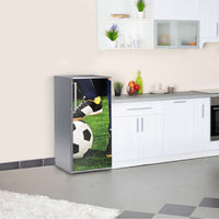 Kühlschrank Folie Fussballstar Kühlschrank 60x120 cm