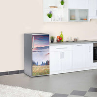 Kühlschrank Folie Herbstwald Kühlschrank 60x120 cm