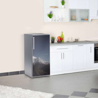Kühlschrank Folie Mountain Sky Kühlschrank 60x120 cm