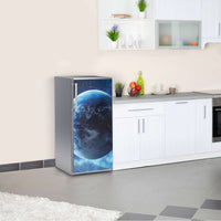 Kühlschrank Folie Planet Blue Kühlschrank 60x120 cm