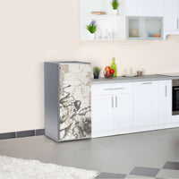 Kühlschrank Folie Styleful Vintage 1 Kühlschrank 60x120 cm