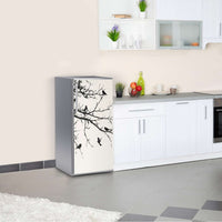 Kühlschrank Folie Tree and Birds 1 Kühlschrank 60x120 cm
