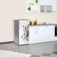 Kühlschrank Folie Tree and Birds 2 Kühlschrank 60x120 cm