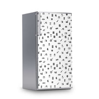 Kühlschrank Folie -Tasty- Kühlschrank 60x120 cm