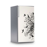 Kühlschrank Folie -Tree and Birds 2- Kühlschrank 60x120 cm