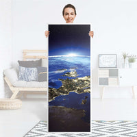 Kühlschrank Folie Earth View - Küche - Kühlschrankgröße 60x150 cm