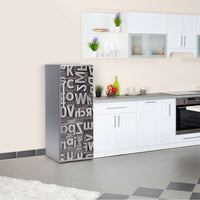 Kühlschrank Folie Alphabet Kühlschrank 60x150 cm