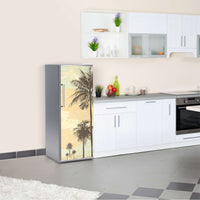 Kühlschrank Folie Beach Palms Kühlschrank 60x150 cm