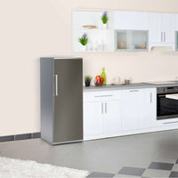 Kühlschrank Folie Braungrau Dark Kühlschrank 60x150 cm