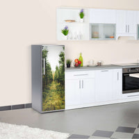 Kühlschrank Folie Green Alley Kühlschrank 60x150 cm