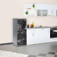 Kühlschrank Folie Marmor schwarz Kühlschrank 60x150 cm