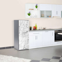 Kühlschrank Folie Marmor weiß Kühlschrank 60x150 cm