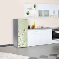 Kühlschrank Folie White Blossoms Kühlschrank 60x150 cm