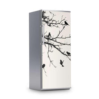 Kühlschrank Folie -Tree and Birds 1- Kühlschrank 60x150 cm