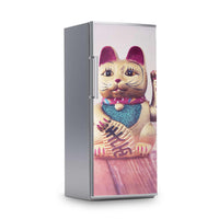 Kühlschrank Folie -Winkekatze- Kühlschrank 60x150 cm