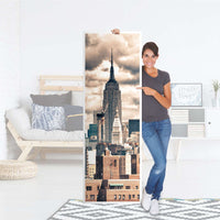 Kühlschrank Folie Skyline NYC - Küche - Kühlschrankgröße 60x180 cm