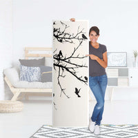 Kühlschrank Folie Tree and Birds 1 - Küche - Kühlschrankgröße 60x180 cm