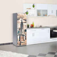 Kühlschrank Folie Skyline NYC Kühlschrank 60x180 cm