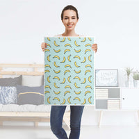 Kühlschrank Folie Hey Banana - Küche - Kühlschrankgröße 60x80 cm